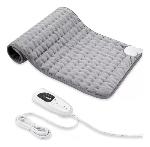 // Cojín Térmico Eléctrico Para Fisioterapia, Color Gris