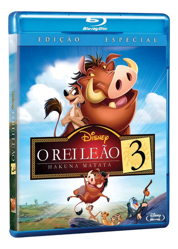 Blu-ray O Rei Leão 3 Hakuna Matata Edição Especial