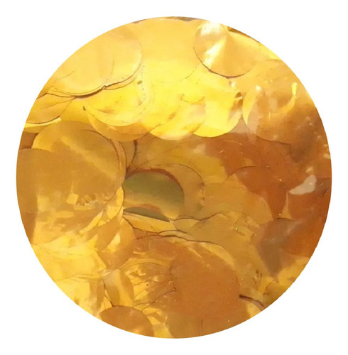 Confetes Para Balões (bexiga) Dourado (50g)