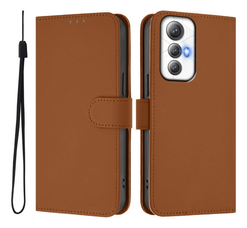 Funda De Poliuretano De Color Liso Para Cubot Max 5