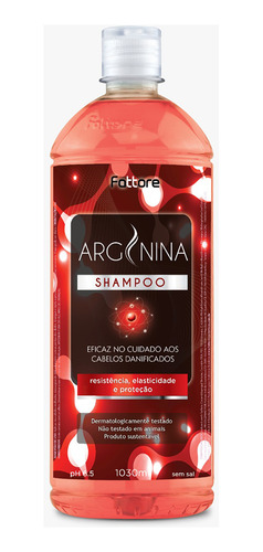 Shampoo Fattore Arginina 1030ml - Cabelos Danificados