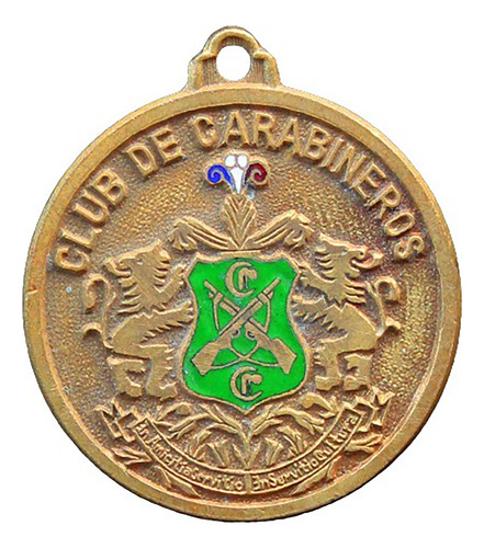 ¬¬ Medalla Club De Carabineros De Chile Zp (Usado)