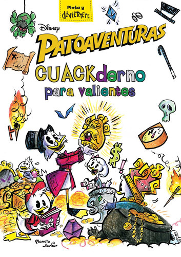 Patoaventuras. Cuackderno Para Valientes, De Disney. Serie Disney Editorial Planeta Infantil México, Tapa Blanda En Español, 2019