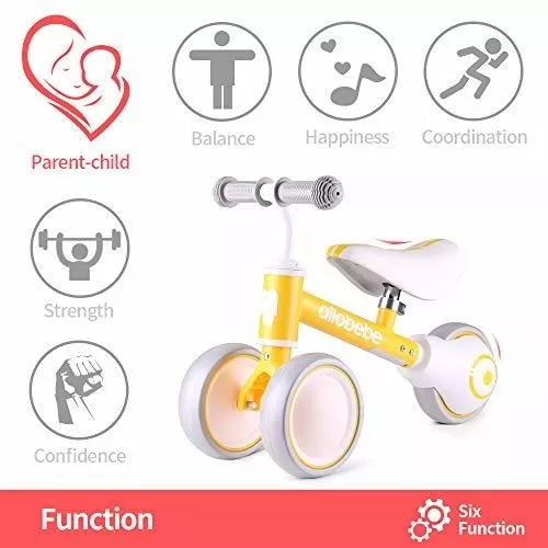 allobebe - Bicicleta de equilibrio para bebé, bicicleta de paseo