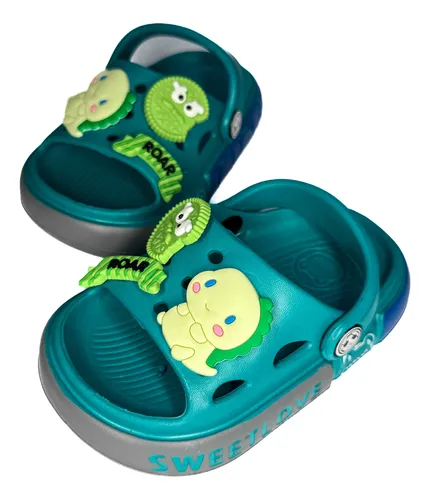 Suecos Zapatos Chancla Dinosaurio Niños