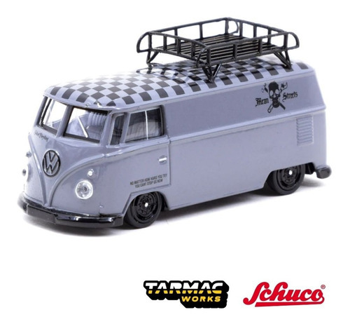 Schuco Tarmac Volkswagen Kombi T1 Van Mean Streets 1/64