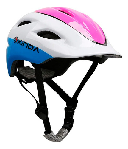 Casco Protector Ajustable Infantil Para Bicicleta, Patinaje Color Rosa Talla S