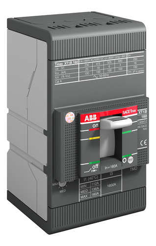 Breaker Trifasico Abb Tmax  3x11,2-16a  25ka 1sda066799r1