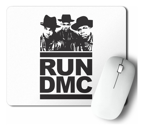 Mouse Pad Run Dmc Black (d0485 Boleto.store)
