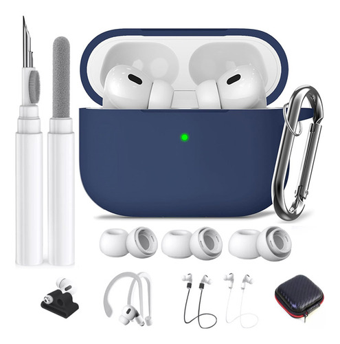 Para Airpod Pro/pro2 Fundas, Case Kit De Accesorios 14 En 1