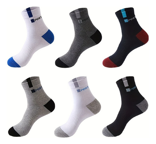 Ba 10 Pares Calcetas Hombre Deportivas Tobilleras Delgadas