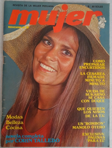 Revista Mujer Ed. No.5 Setiembre De 1976 Molde De Batin