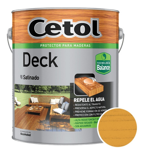 Cetol Deck Balance Natural Satinado X 1l - Caporaso