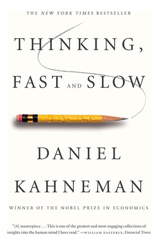 Libro Thinking, Fast And Slow - Daniel Kahnemann - En Stock