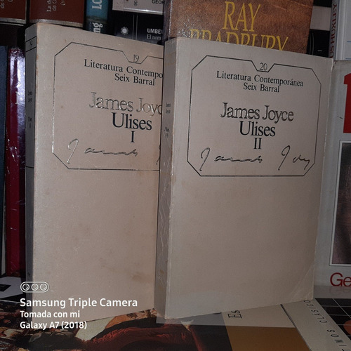 Ulises - Tomos I Y Ii - James Joyce - Español - Seix Barral 