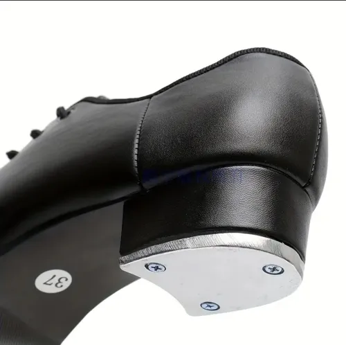 Zapatos De Tap. Profesional. Unisex. Nuevos.leer Descripción Negro 42