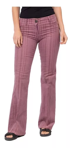 Pantalon Capri Lienzo Mujer Clasico Talles Grandes