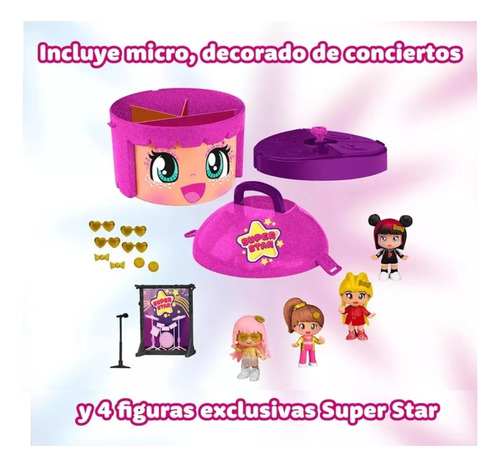 Pinypon Super Stars 4 Figuras Exclusivas Famosa
