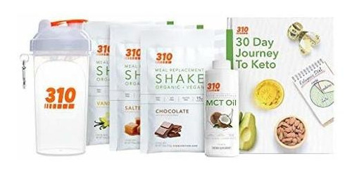 Keto Starter Kit By 310 (6 Piece Set|salted Caramel, Chocol