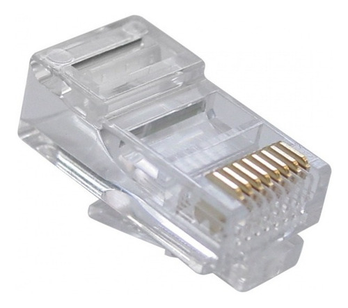 Imagem 2 de 6 de Pacote Com 100 Rj45 Cat5e Furukawa Sohoplus O Melhor Rj45