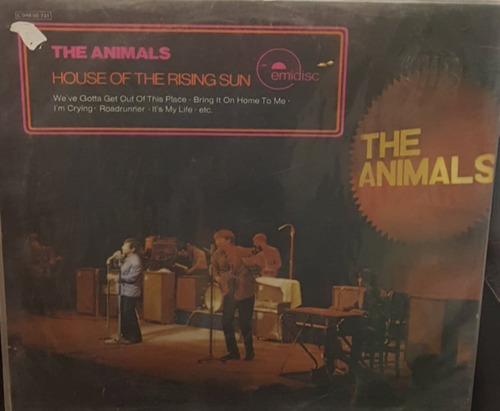 The Animals House Of The Rising Sun Import Lp