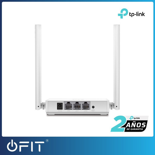 Imagen 4 de 10 de Router Inalambrico Wifi Tp Link Tl-wr820n 300 Mbps 2 Antenas