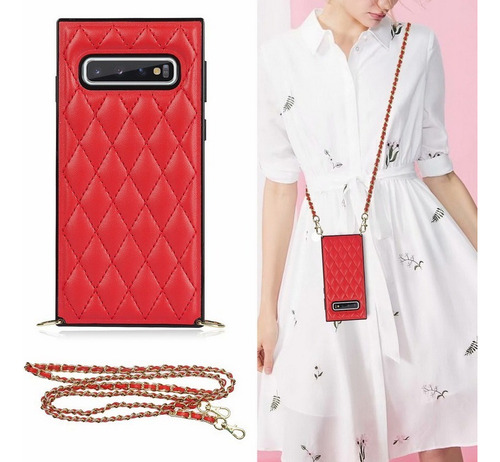 B Funda Con Correa El Cuello For Samsung Galaxy S9 Plus S10e