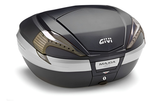 Baú Givi Monokey V56nnt Maxia 4 Preto/carbono (lente Fumê)