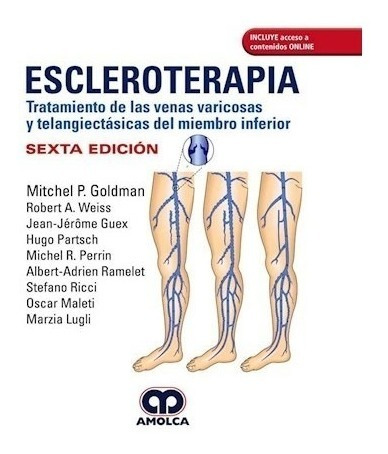 Escleroterapia Ed.6 Tratamiento De Las Venas Varicosas Y Te