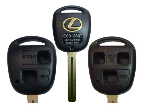 Carcasa Llave Control Lexus Es300 Ls400/430 Lx450/470 Sc300+