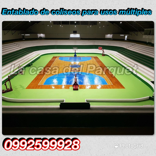 Imagen 1 de 8 de Canchas De Basquet, Coliseo, Pulido Y Lacado, Parquet, Pisos