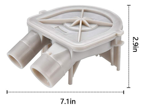 * Bomba De Desagüe For Lavadora Whirlpool Y Kenmore