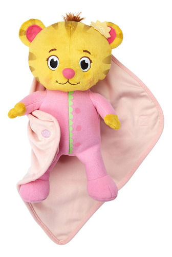Peluche Margaret Bebé De La Vecindad De Daniel Tigre. Color Rosa, Amarillo