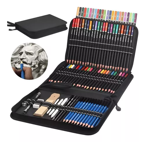 Kit De Lápices De Dibujo, Kit De Lápices De Dibujo Profesional