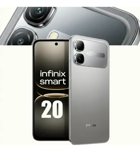 Smartphone Infinix Smart 20 128gb De Armazenamento 4gb Ram Tela 6