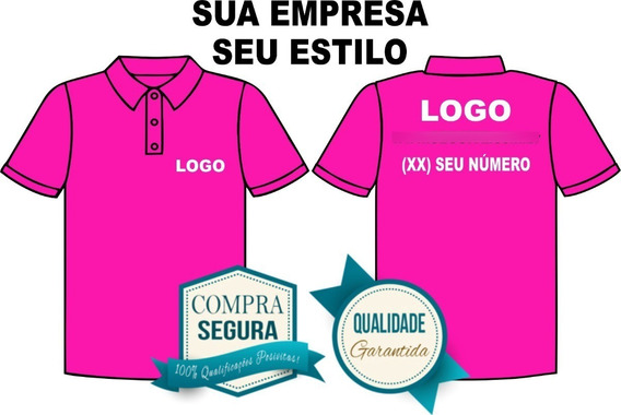 Camiseta Com Logotipo Empresa 📦