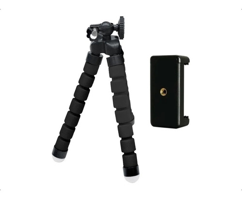 Imagen 2 de 2 de Soporte De Mesa Flexible Tripode Universal Celular Camaras