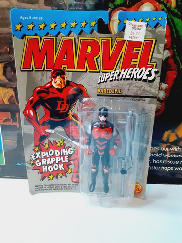 Marvel Super Heroes Daredevil Grapple Hook Toy Biz 1994