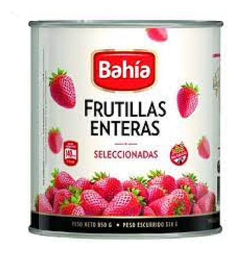 Frutillas Bahia 850 Grs X 3 Unidades