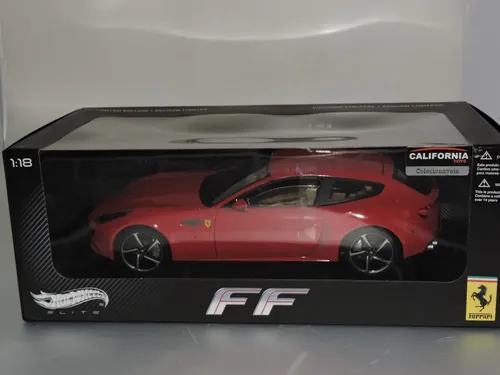 Miniatura Ferrari Ff Hot Wheels Elite 1/18 Ed Lim 5.000 Pçs