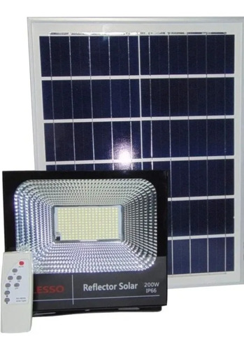 Pack De 2 Reflectores Solares De 200w Mlesso Con Panel (Reacondicionado)