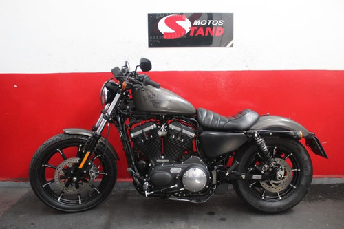 Imagem 4 de 11 de Harley Davidson Sportster Xl 883 N Iron 883 Abs 2018 Cinza