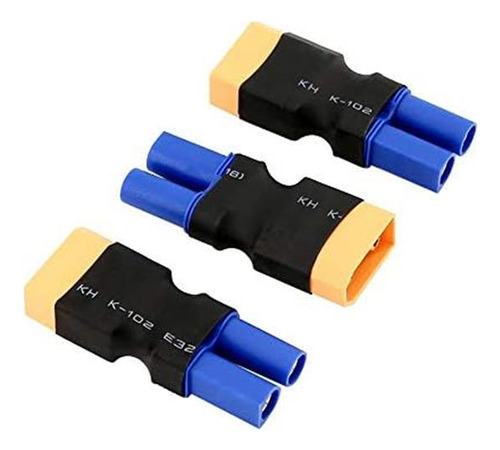 Adaptador De Conector Hembra A D Bdhi Xt90 Xt90 De 3 Piezas