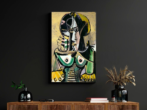Cuadros-picasso Cara7-moderno,decorativo,95x60cm-16k Resolu