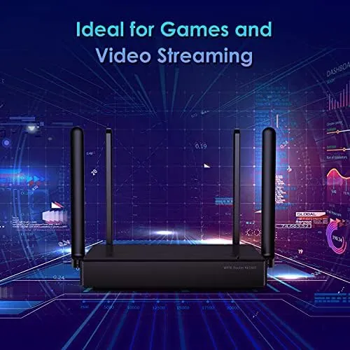 Enrutador Wifi 6 - Enrutadores Ax1800 Para Internet Inalámbr