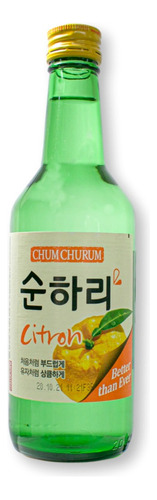 Soju Chum Churum Sabor Citron 360 Ml