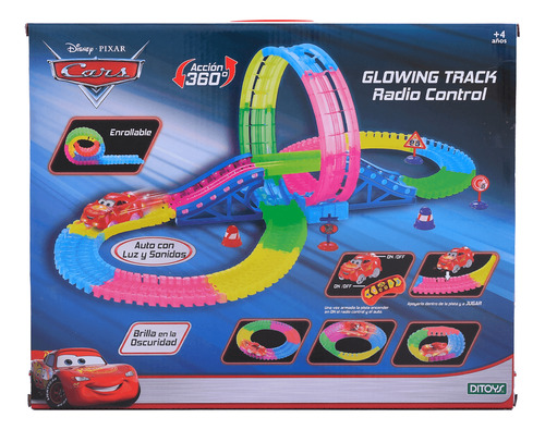 Cars Radio Control Glowing Dark