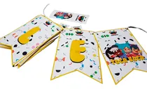 Comprar Banderin Deco Feliz Cumple Toca Boca