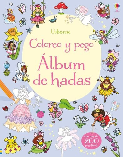 Álbum De Hadas (coloreo Y Pego)