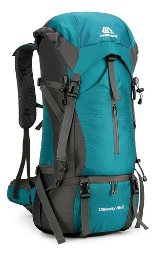 Mochila De Viaje Con Dos Bolsas De Hombro De 70 Litros Con F